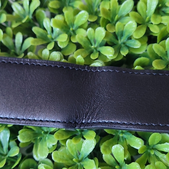 Hermes authentic belt women size 85T color Black and taupe - Picture 6 of 8